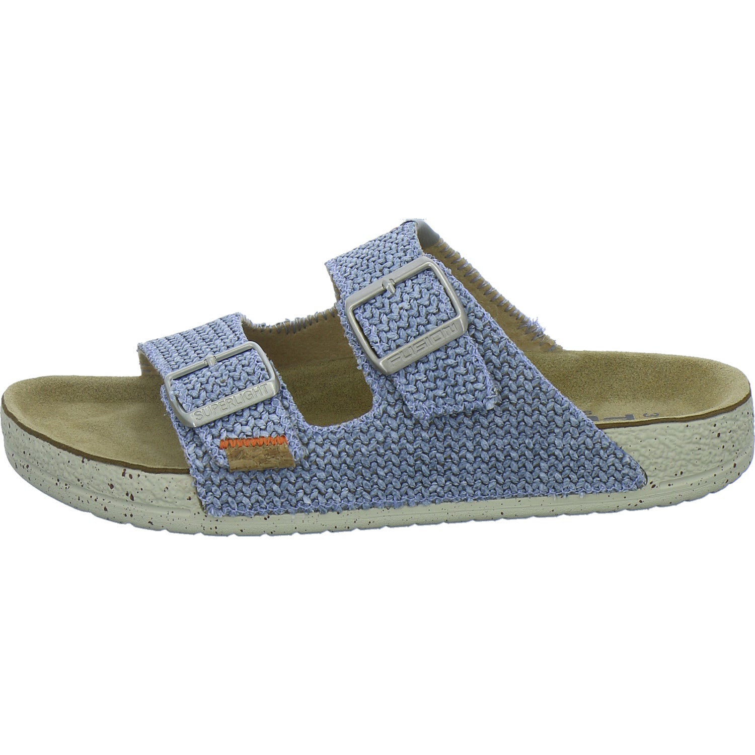 Fusion Pantoletten Damen Denim