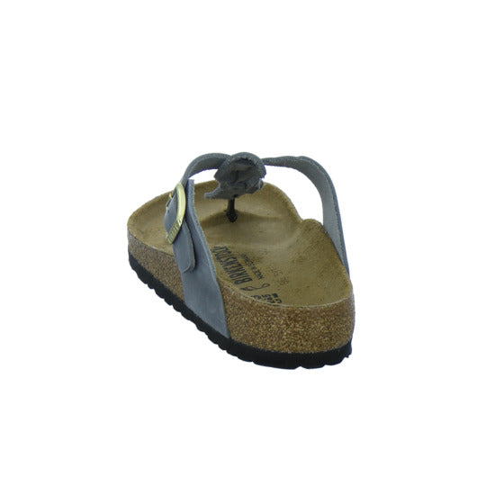 Birkenstock Pantoletten Damen Gizeh Braided Denim