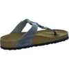 Birkenstock Pantoletten Damen Gizeh Braided Denim