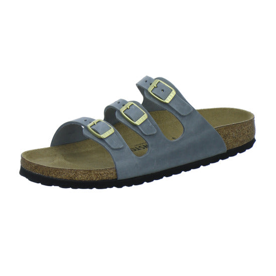 Birkenstock Pantoletten Damen Florida Denim