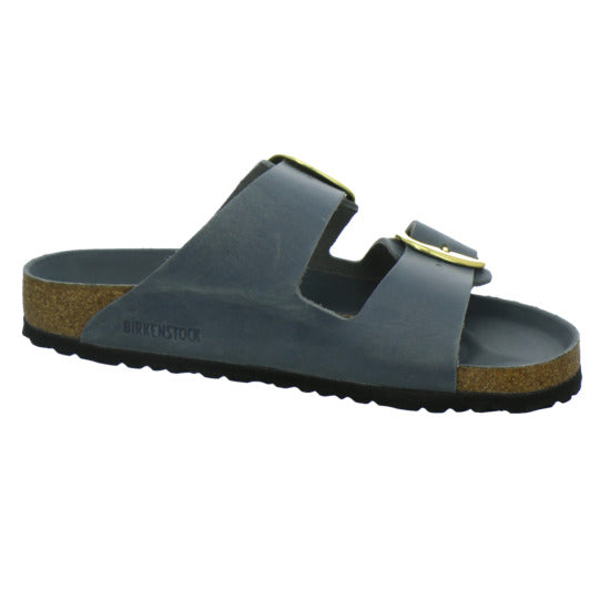 Birkenstock Pantoletten Damen Arizona Big Buckle Denim