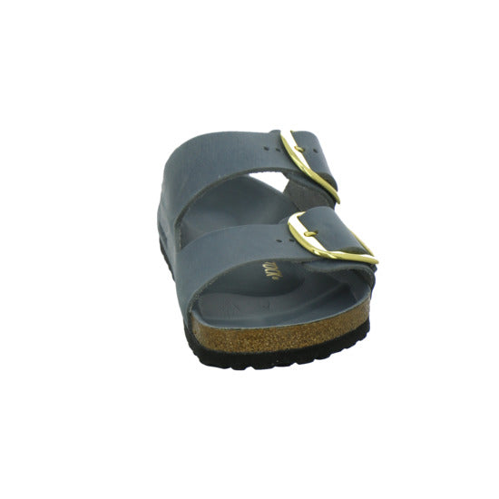 Birkenstock Pantoletten Damen Arizona Big Buckle Denim