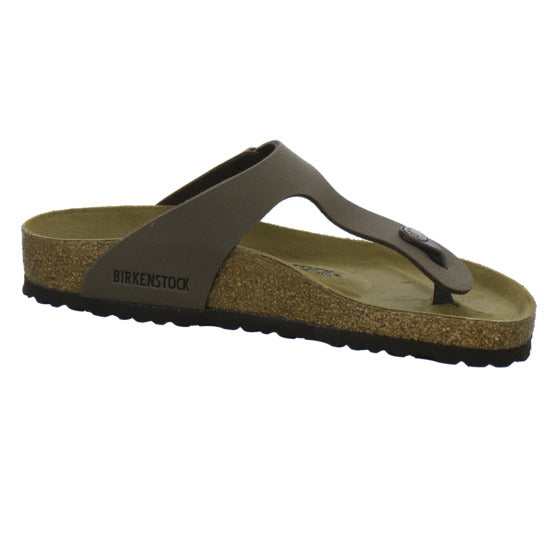 Birkenstock Gizeh Pantoletten Dunkelbraun - 360° Ansicht