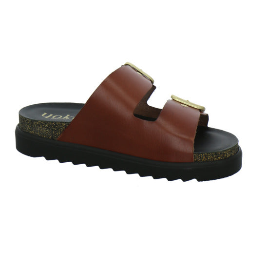 Yokono Europe, S.L.U. Pantoletten Dunkelbraun