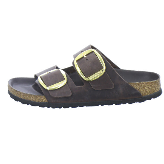 Birkenstock Pantoletten Damen Arizona Big Buckle Dunkelbraun