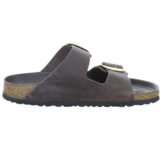 Birkenstock Pantoletten Damen Arizona Big Buckle Dunkelbraun