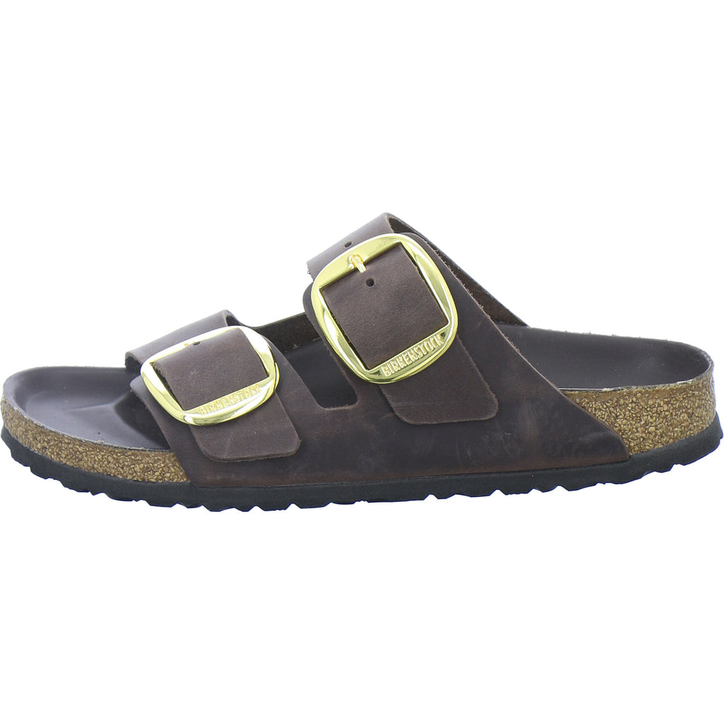 Birkenstock Pantoletten Damen Arizona Big Buckle Dunkelbraun