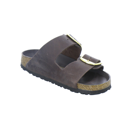 Birkenstock Pantoletten Damen Arizona Big Buckle Dunkelbraun