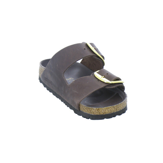 Birkenstock Pantoletten Damen Arizona Big Buckle Dunkelbraun