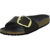 Birkenstock Pantoletten Damen Madrid Big Buckle Dunkelbraun