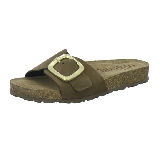 Yokono Europe, S.L.U. Pantoletten Damen Mittelbraun