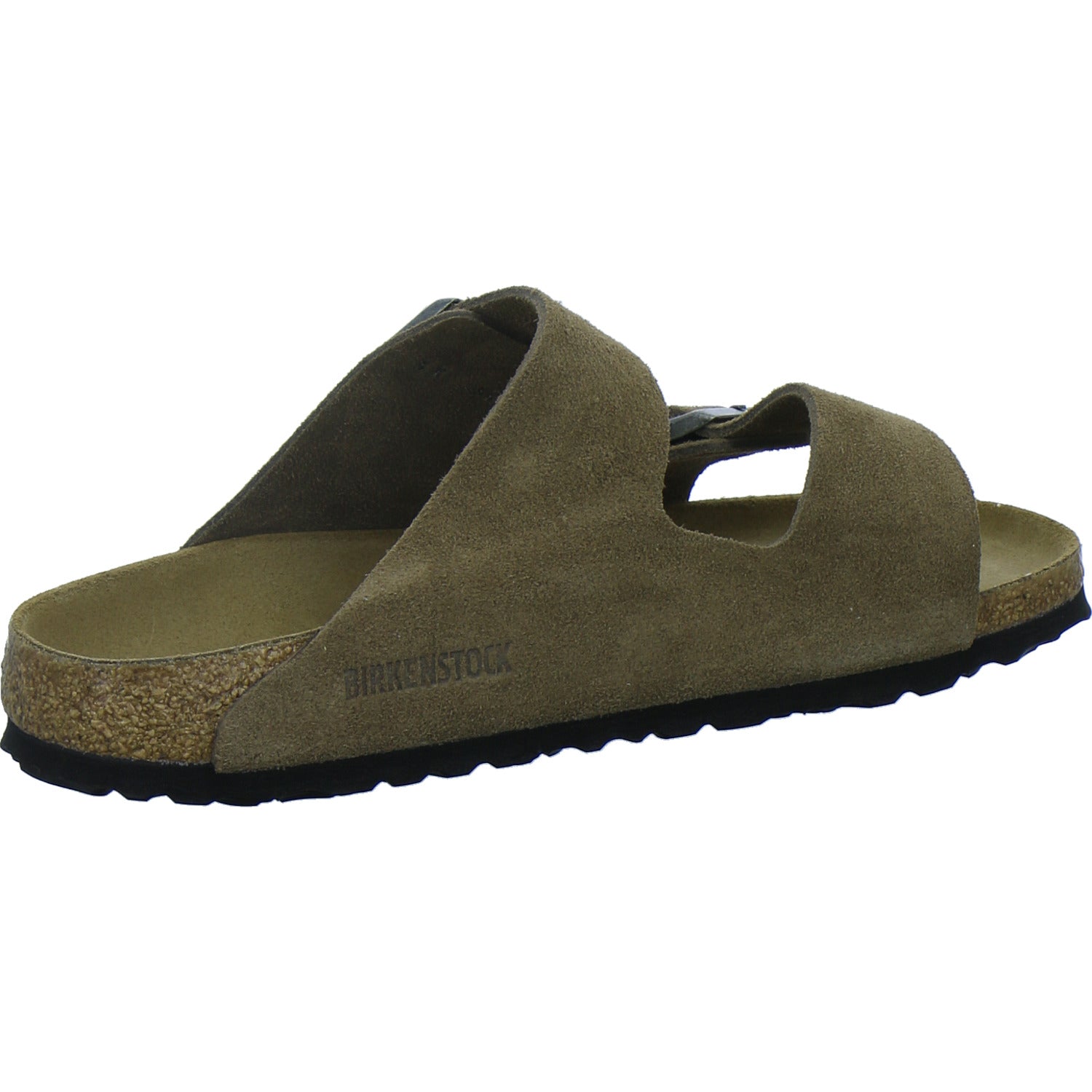 Birkenstock Pantoletten Damen Arizona Velour Hellbraun