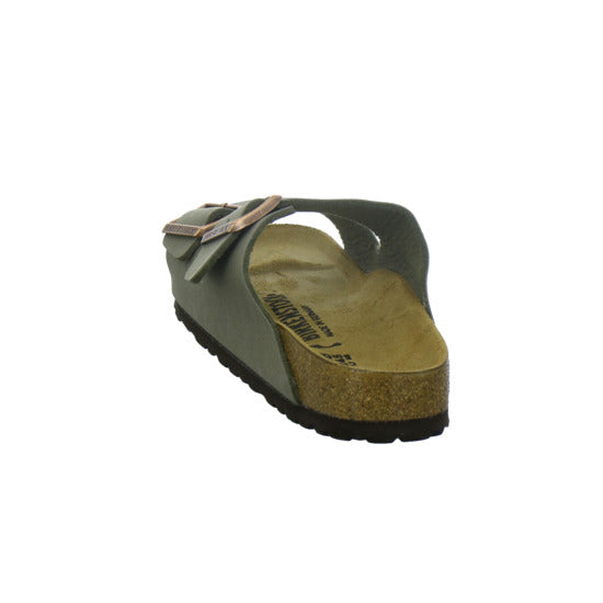 Birkenstock Arizona Pantoletten taupe - 360° Ansicht