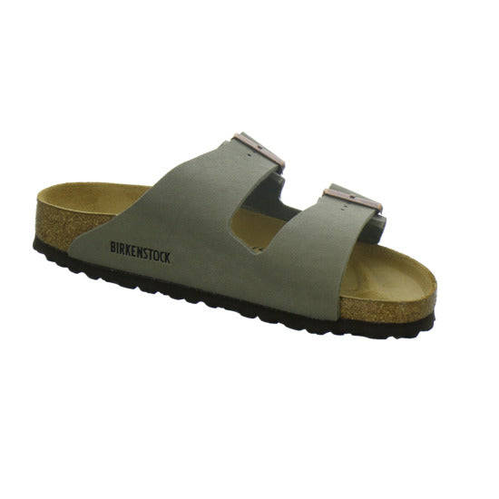 Birkenstock Arizona Pantoletten taupe - 360° Ansicht