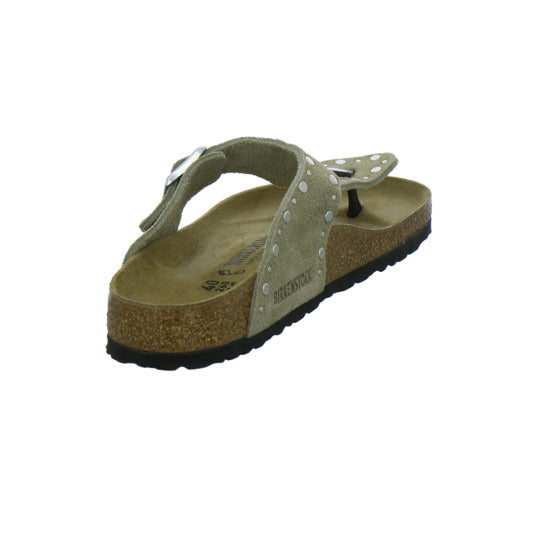Birkenstock Gizeh Rivet Pantoletten taupe