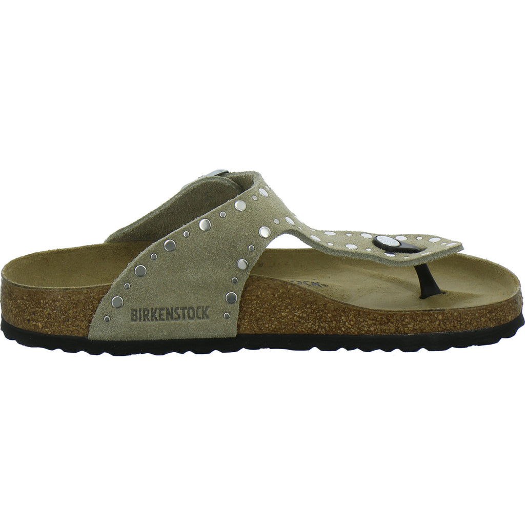 Birkenstock Gizeh Rivet Pantoletten taupe