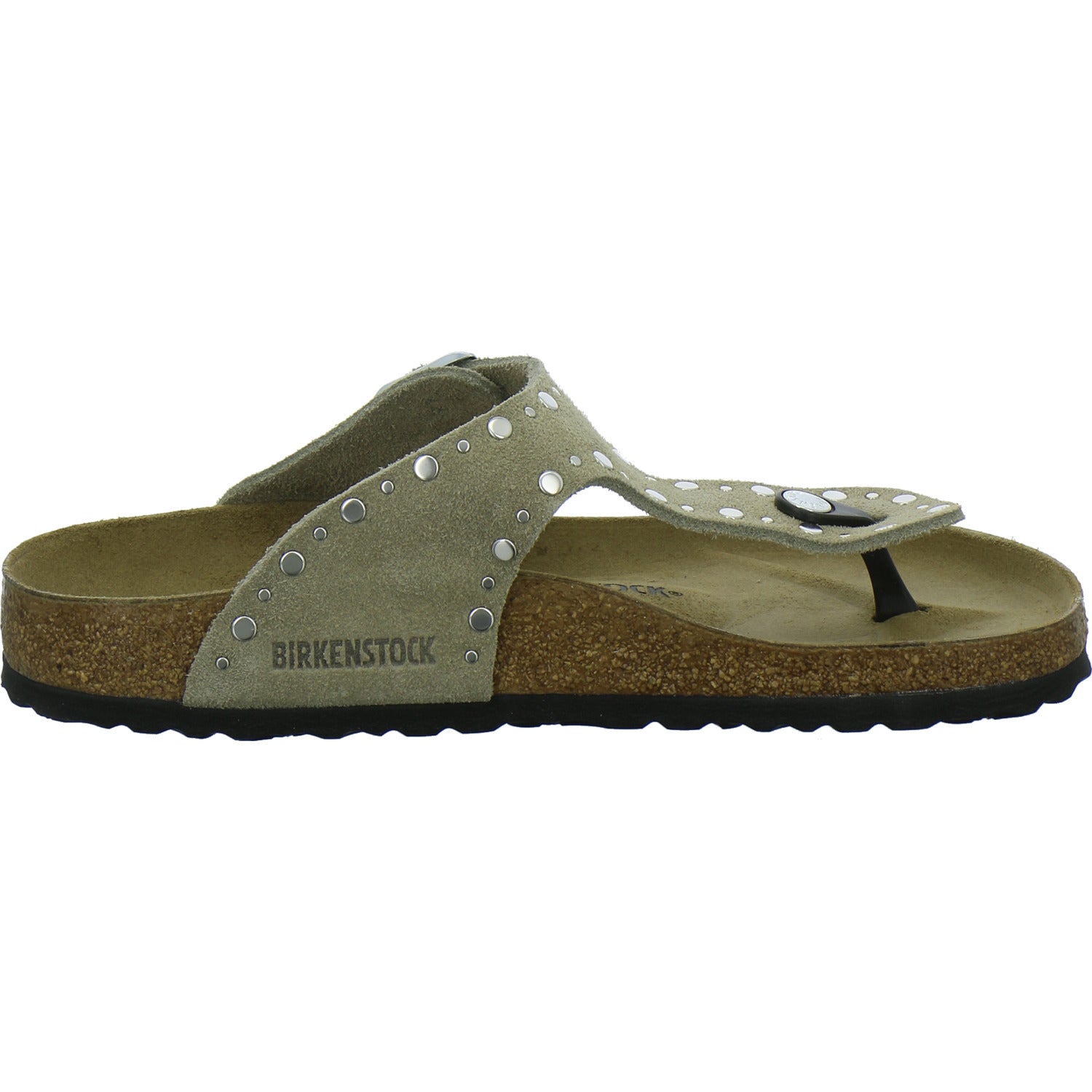 Birkenstock Gizeh Rivet Pantoletten taupe
