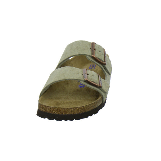 Birkenstock Arizona SF Pantoletten taupe - 360° Ansicht