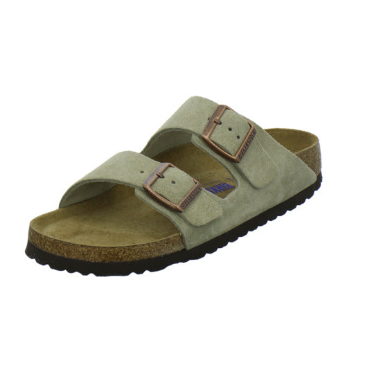 Birkenstock Arizona SF Pantoletten taupe - 360° Ansicht