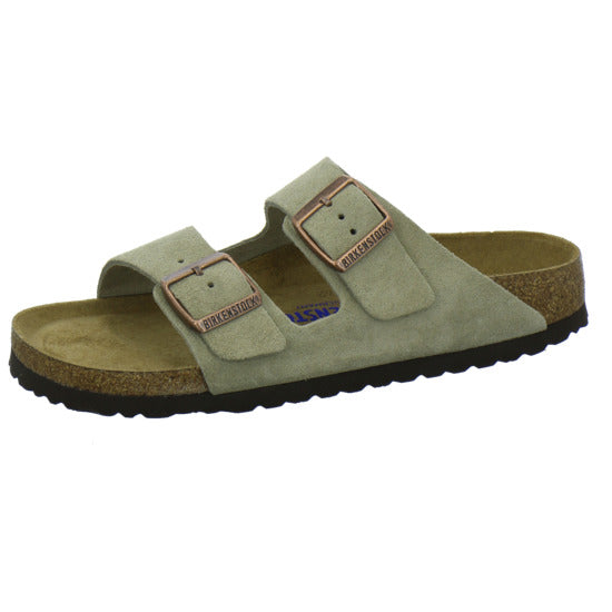 Birkenstock Arizona SF Pantoletten taupe - 360° Ansicht