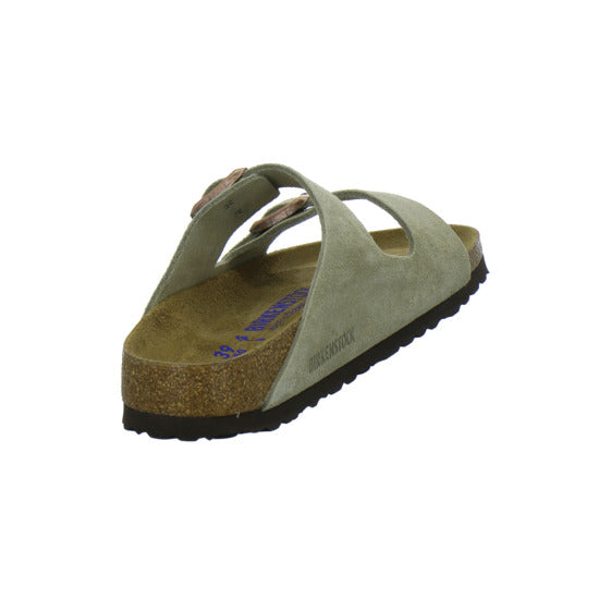 Birkenstock Arizona SF Pantoletten taupe - 360° Ansicht