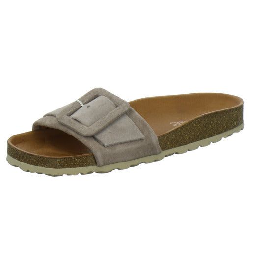 Verbenas Pantoletten taupe