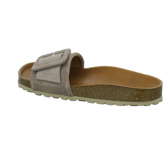 Verbenas Pantoletten taupe