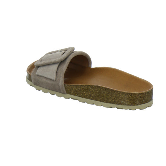 Verbenas Pantoletten taupe
