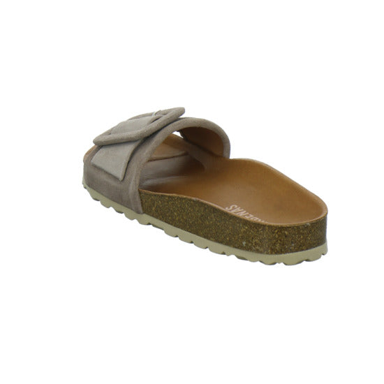 Verbenas Pantoletten taupe