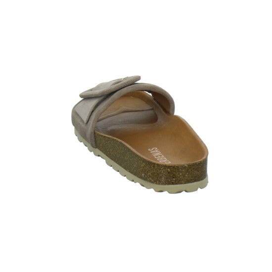 Verbenas Pantoletten taupe