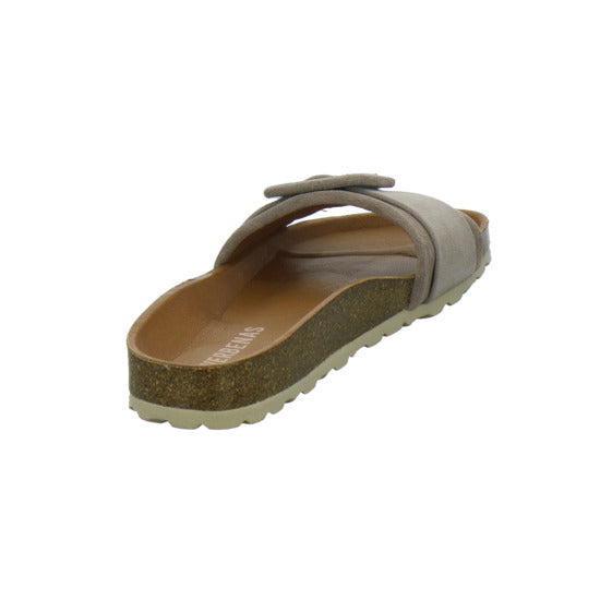 Verbenas Pantoletten taupe