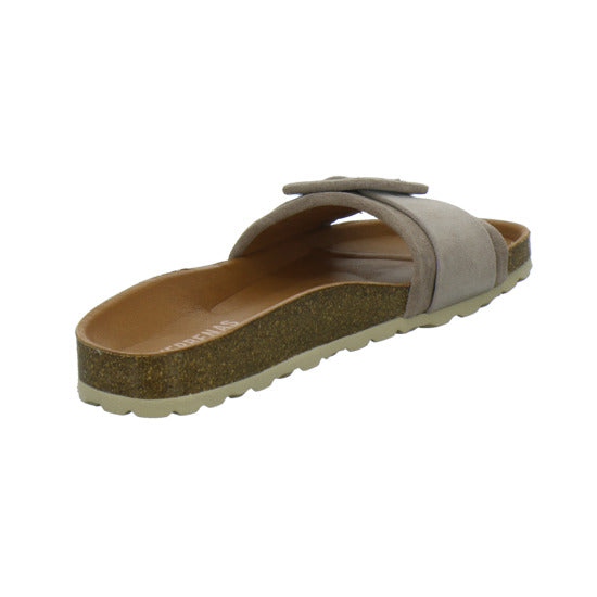 Verbenas Pantoletten taupe