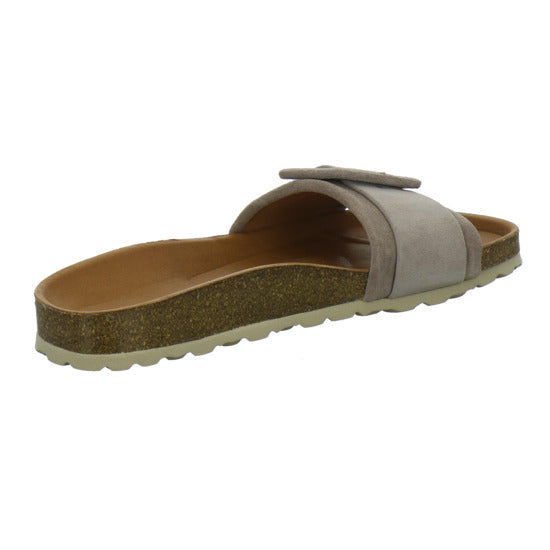 Verbenas Pantoletten taupe