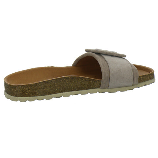Verbenas Pantoletten taupe