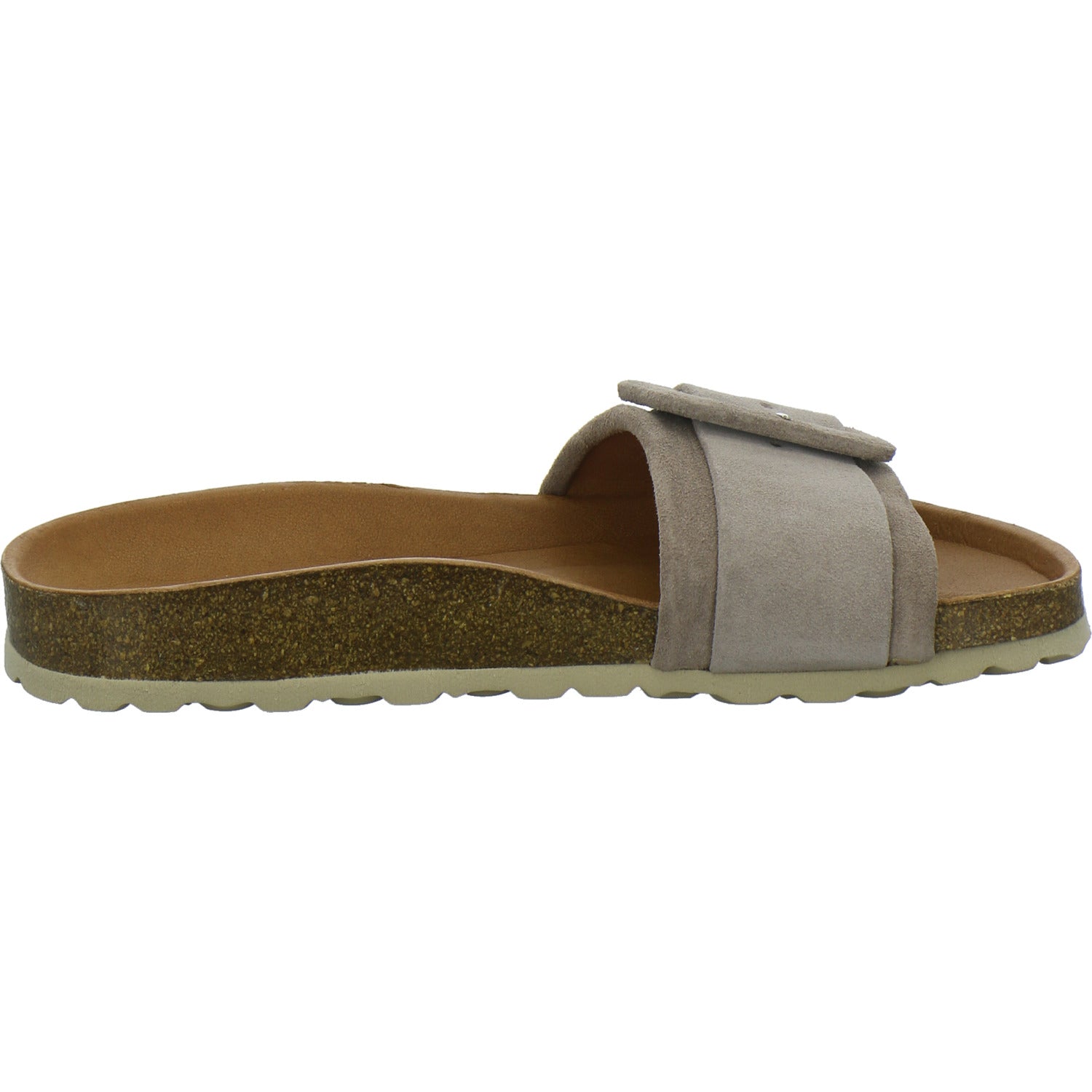 Verbenas Pantoletten taupe
