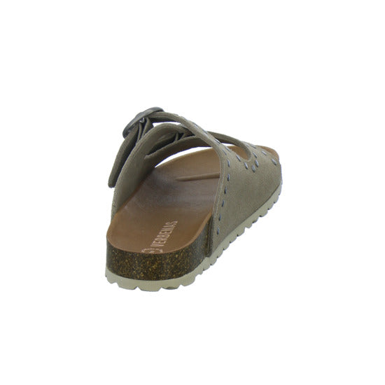 Verbenas Pantoletten Damen taupe