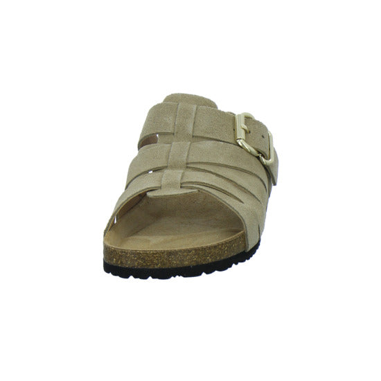 Tamaris Pantoletten Damen taupe