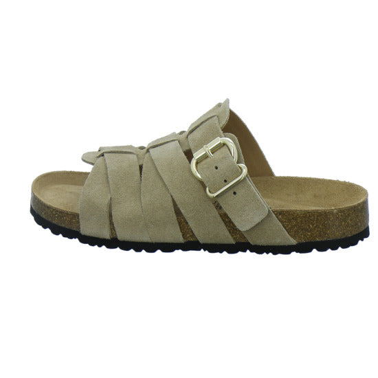 Tamaris Pantoletten Damen taupe