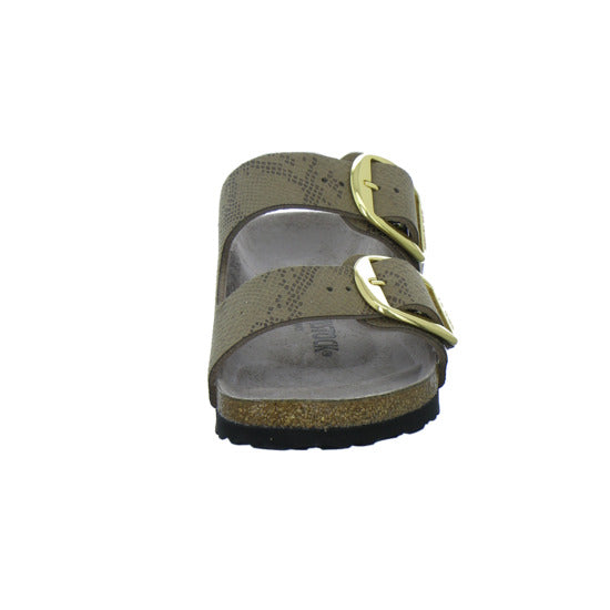 Birkenstock Pantoletten Damen Arizona Big Buckle taupe