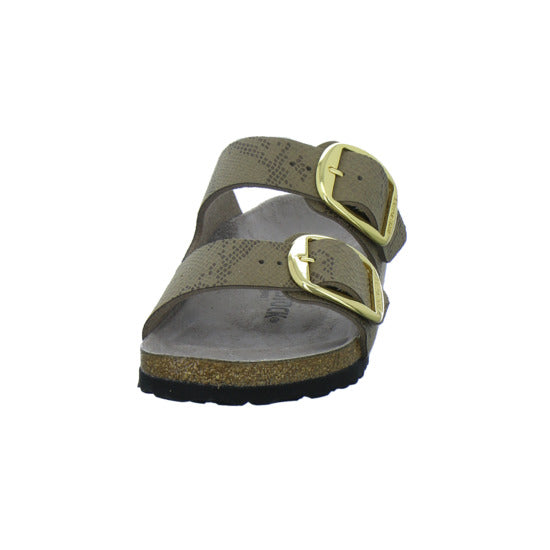 Birkenstock Pantoletten Damen Arizona Big Buckle taupe
