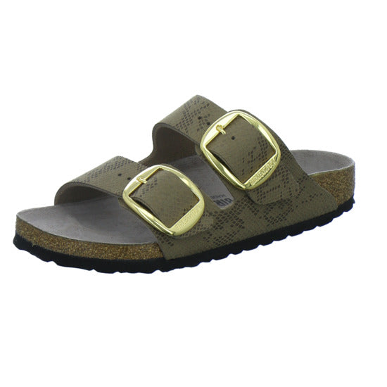 Birkenstock Pantoletten Damen Arizona Big Buckle taupe
