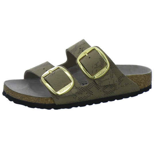 Birkenstock Pantoletten Damen Arizona Big Buckle taupe