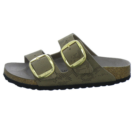 Birkenstock Pantoletten Damen Arizona Big Buckle taupe