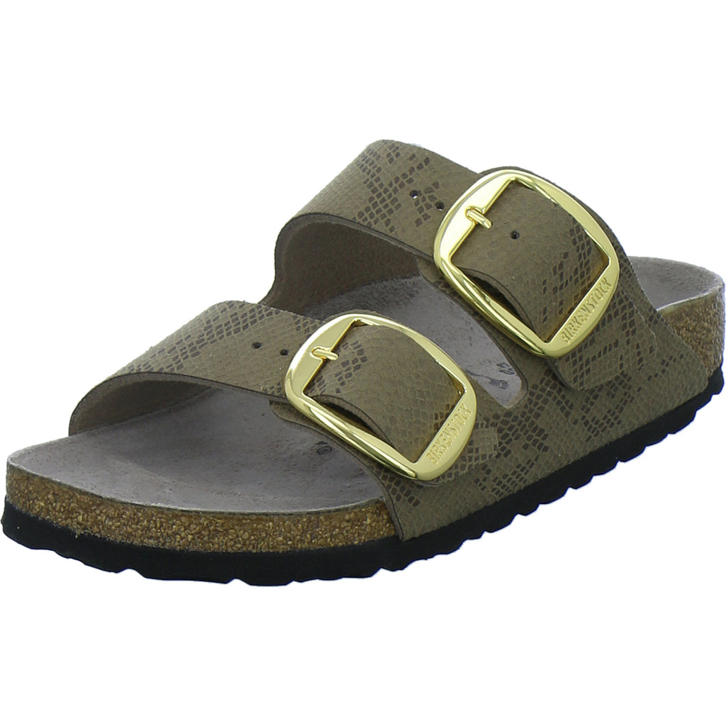 Birkenstock Pantoletten Damen Arizona Big Buckle taupe
