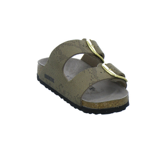 Birkenstock Pantoletten Damen Arizona Big Buckle taupe