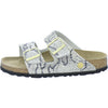 Birkenstock Pantoletten Damen Arizona Rivet Logo animal