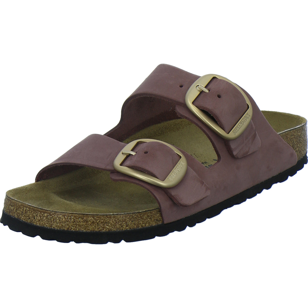 Birkenstock Pantoletten Damen Arizona Big Buckle Bordeaux
