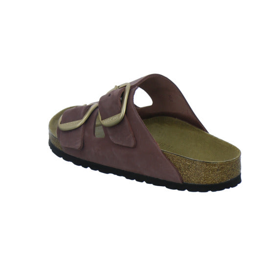 Birkenstock Pantoletten Damen Arizona Big Buckle Bordeaux