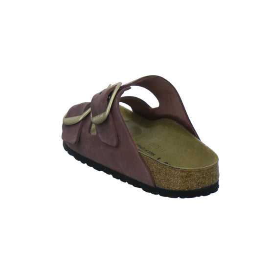 Birkenstock Pantoletten Damen Arizona Big Buckle Bordeaux