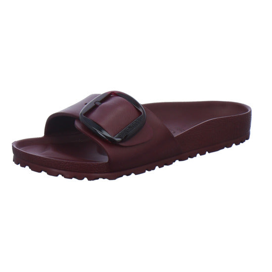 Birkenstock Pantoletten Damen Madrid Big Buckle EVA Bordeaux
